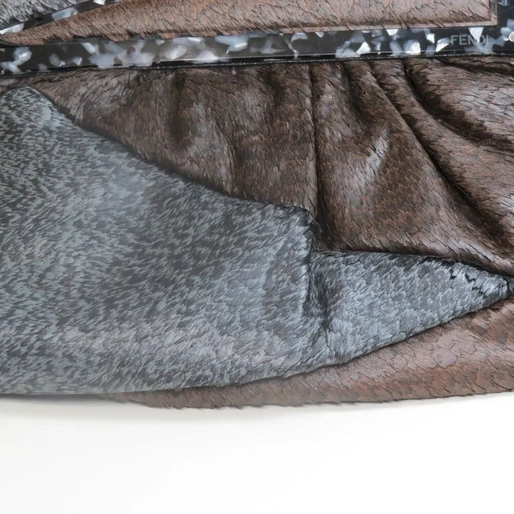 FENDI NAPPA Soft Leather Bag Rare Piece